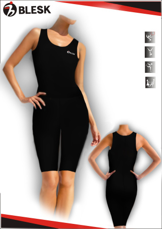 комбинезон 05-00 черный до колена