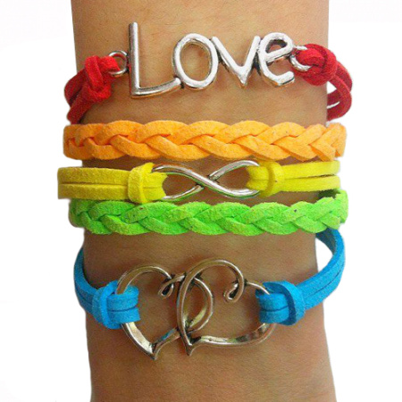 Браслет радуга